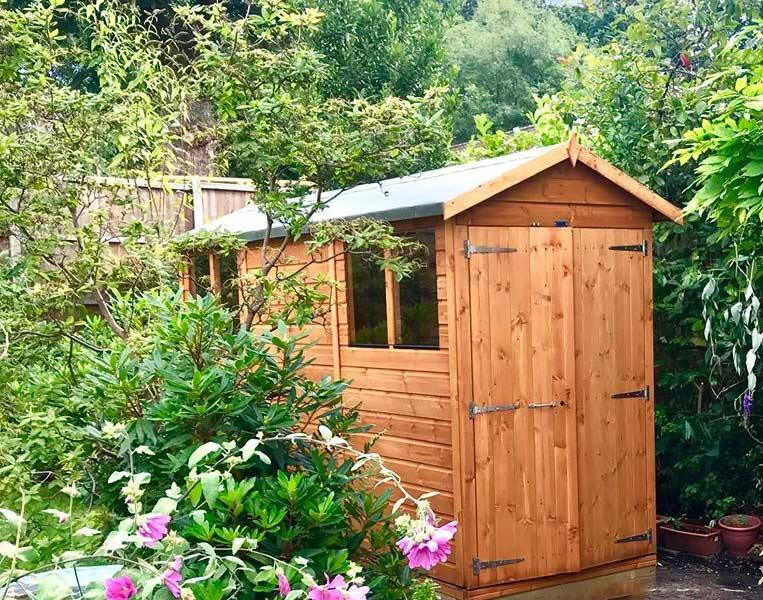 What makes a great wooden garden shed?