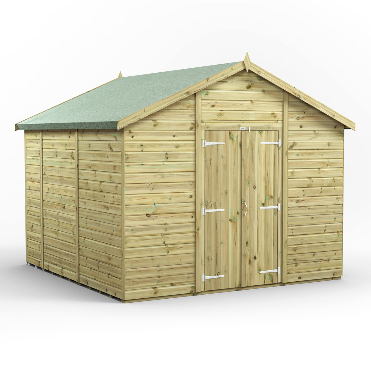 10x10 Power Premium Apex Shed