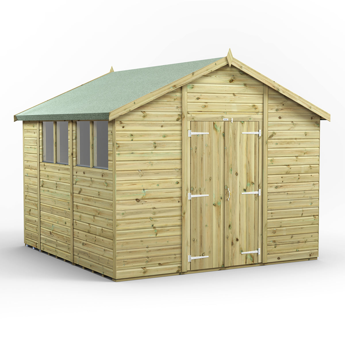 10x10 Power Premium Apex Shed