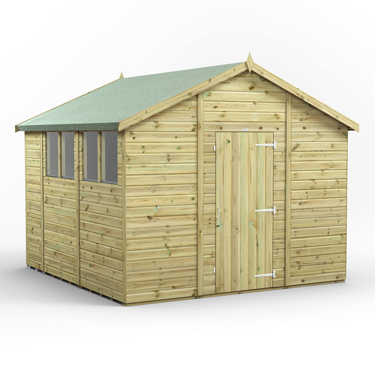 10x10 Power Premium Apex Shed