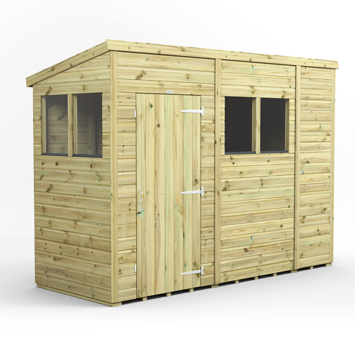 10x4 Power Premium Pent Shed