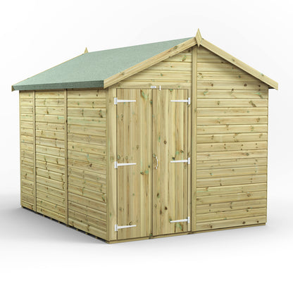 10x8 Power Premium Apex Shed