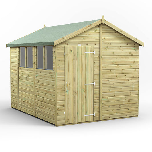 10x8 Power Premium Apex Shed