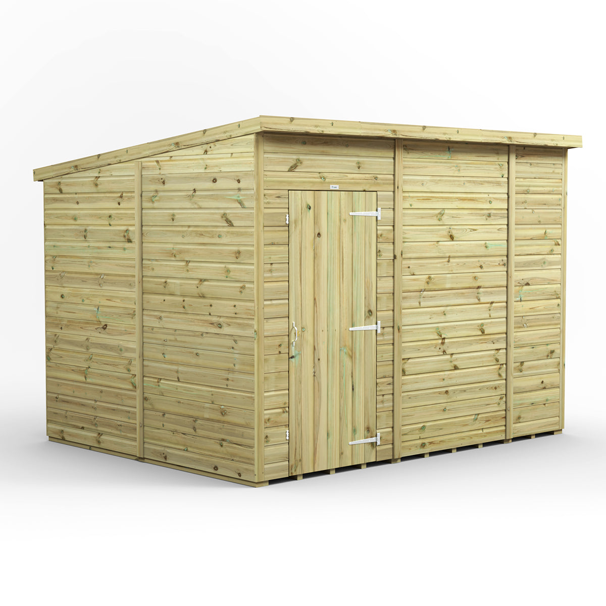 10x8 Power Premium Pent Shed