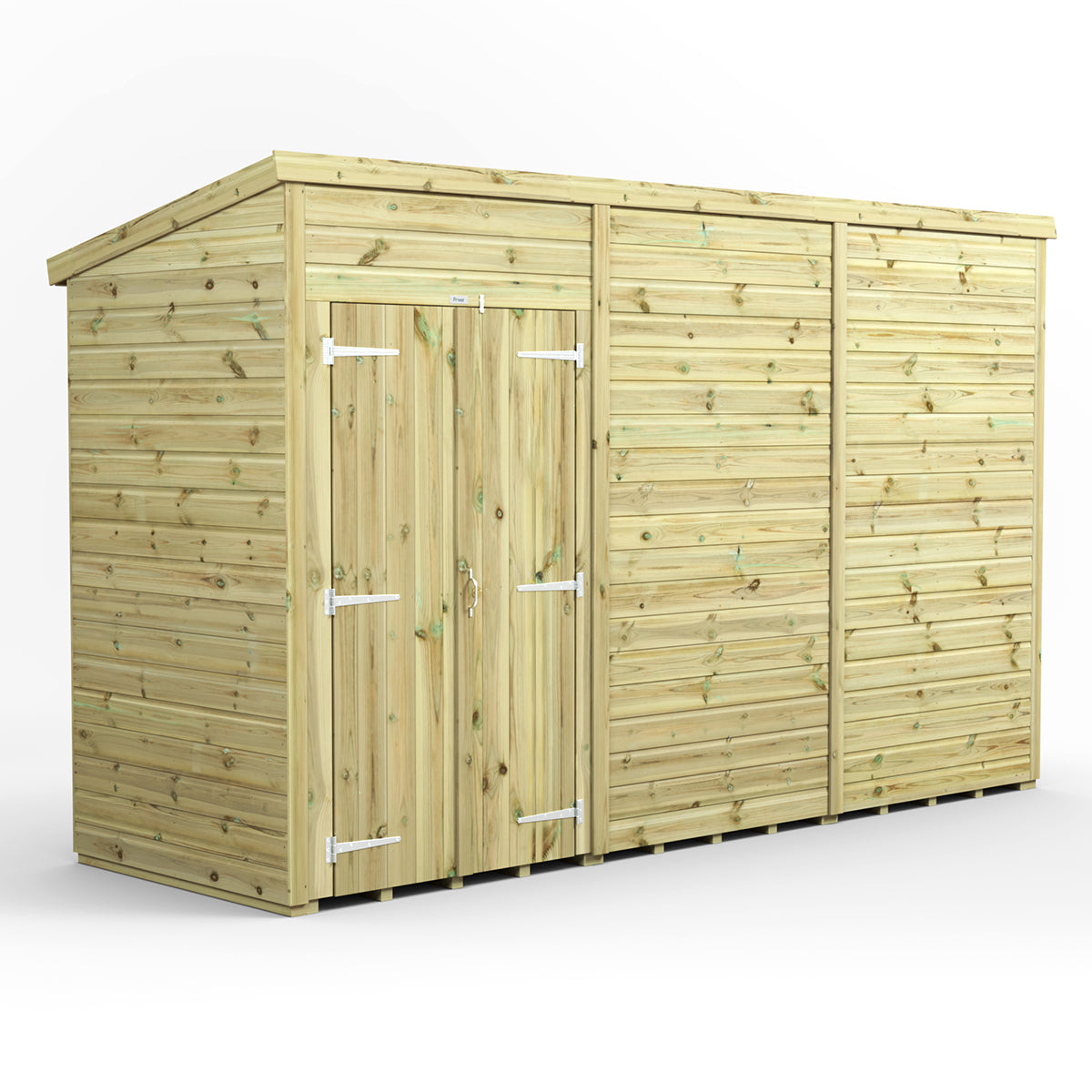 12x4 Power Premium Pent Shed