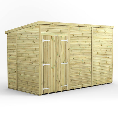 12x6 Power Premium Pent Shed