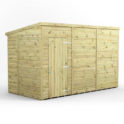 12x6 Power Premium Pent Shed