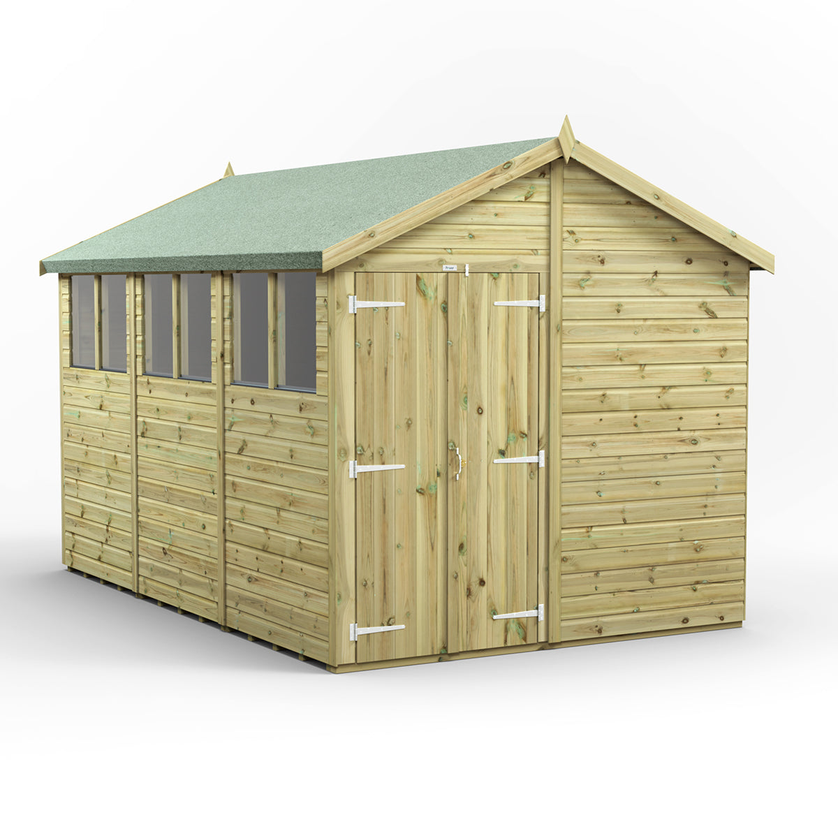 12x8 Power Premium Apex Shed