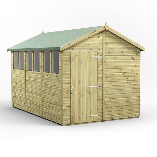 12x8 Power Premium Apex Shed