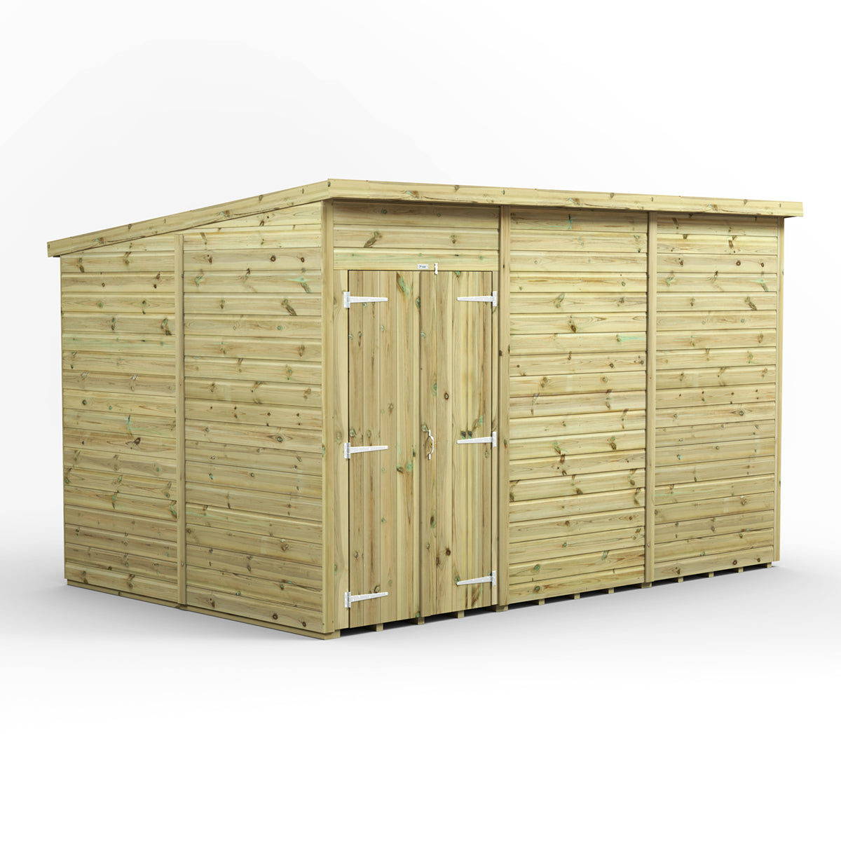 12x8 Power Premium Pent Shed