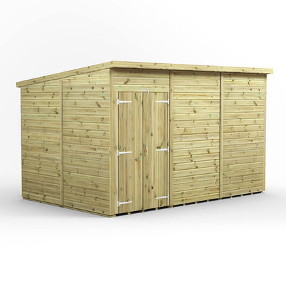 12x8 Power Premium Pent Shed