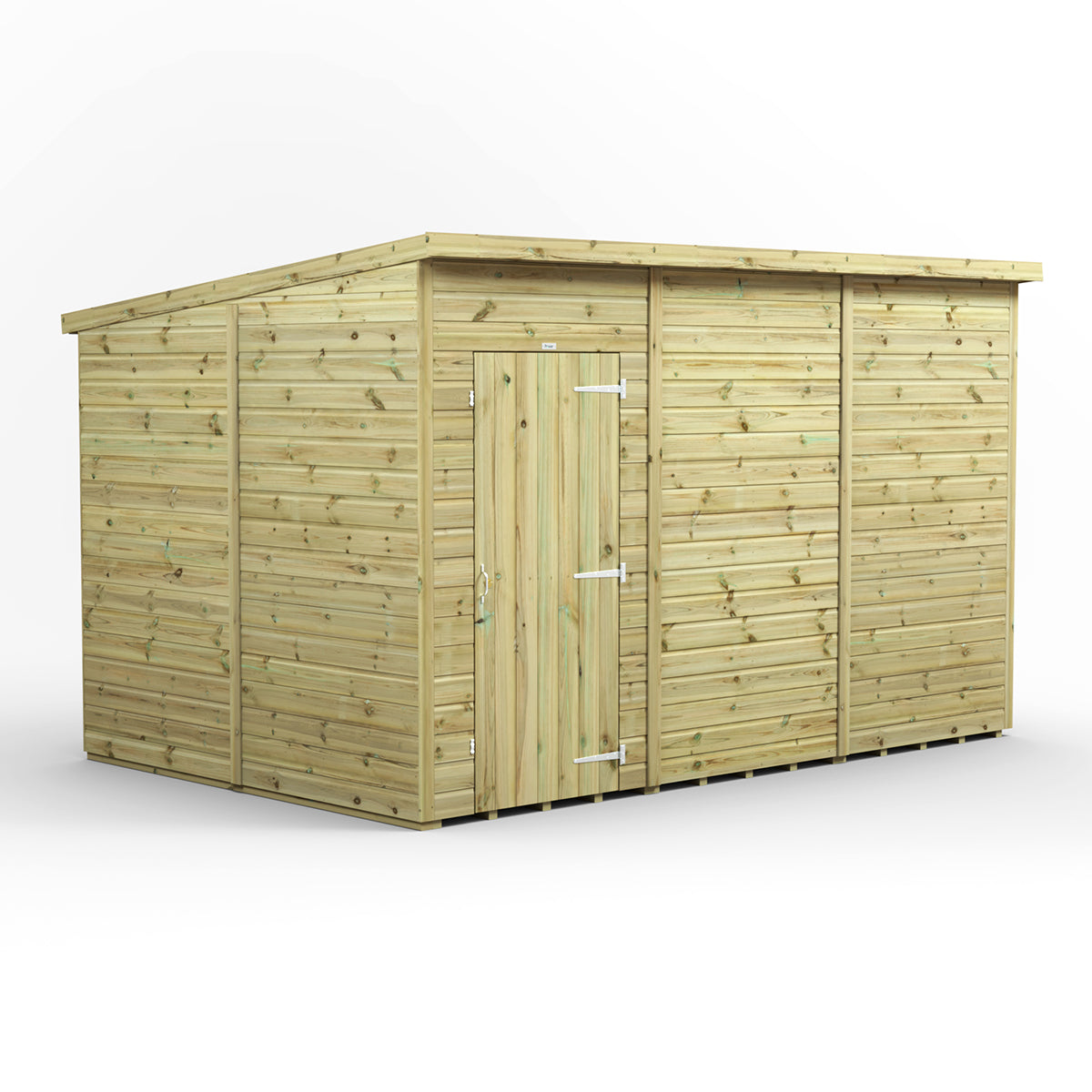 12x8 Power Premium Pent Shed