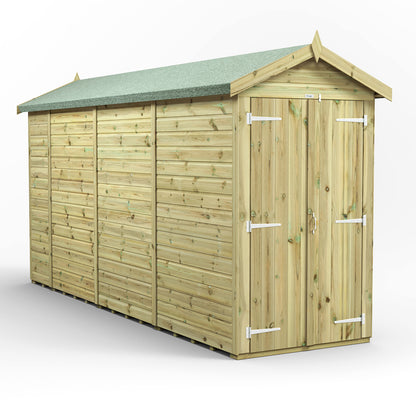 14x4 Power Premium Apex Shed