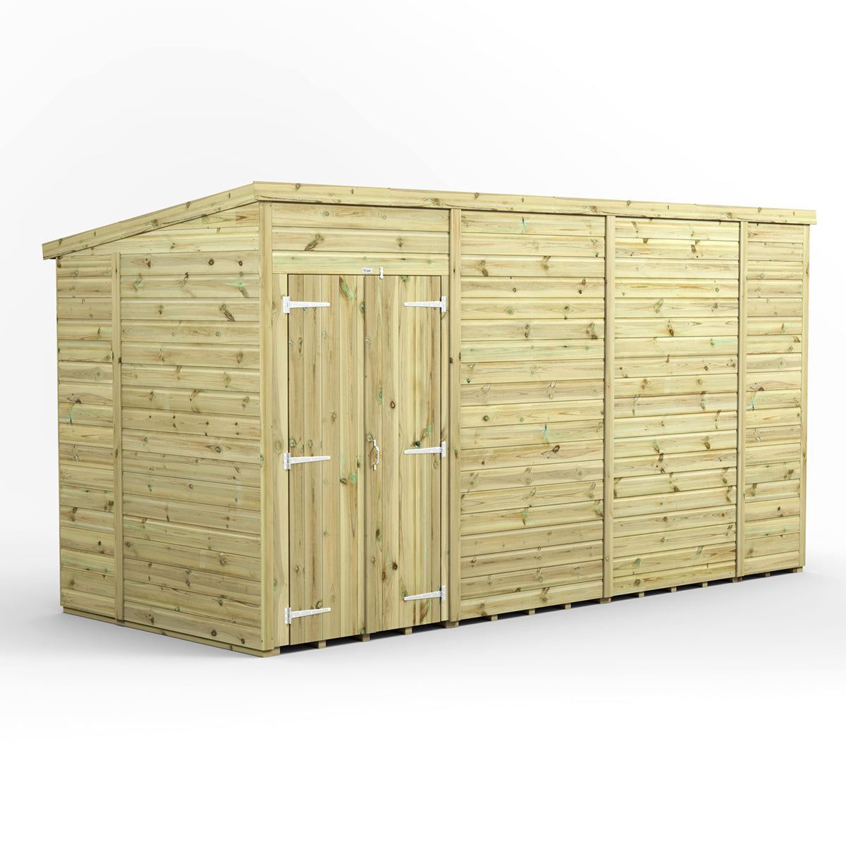 14x6 Power Premium Pent Shed