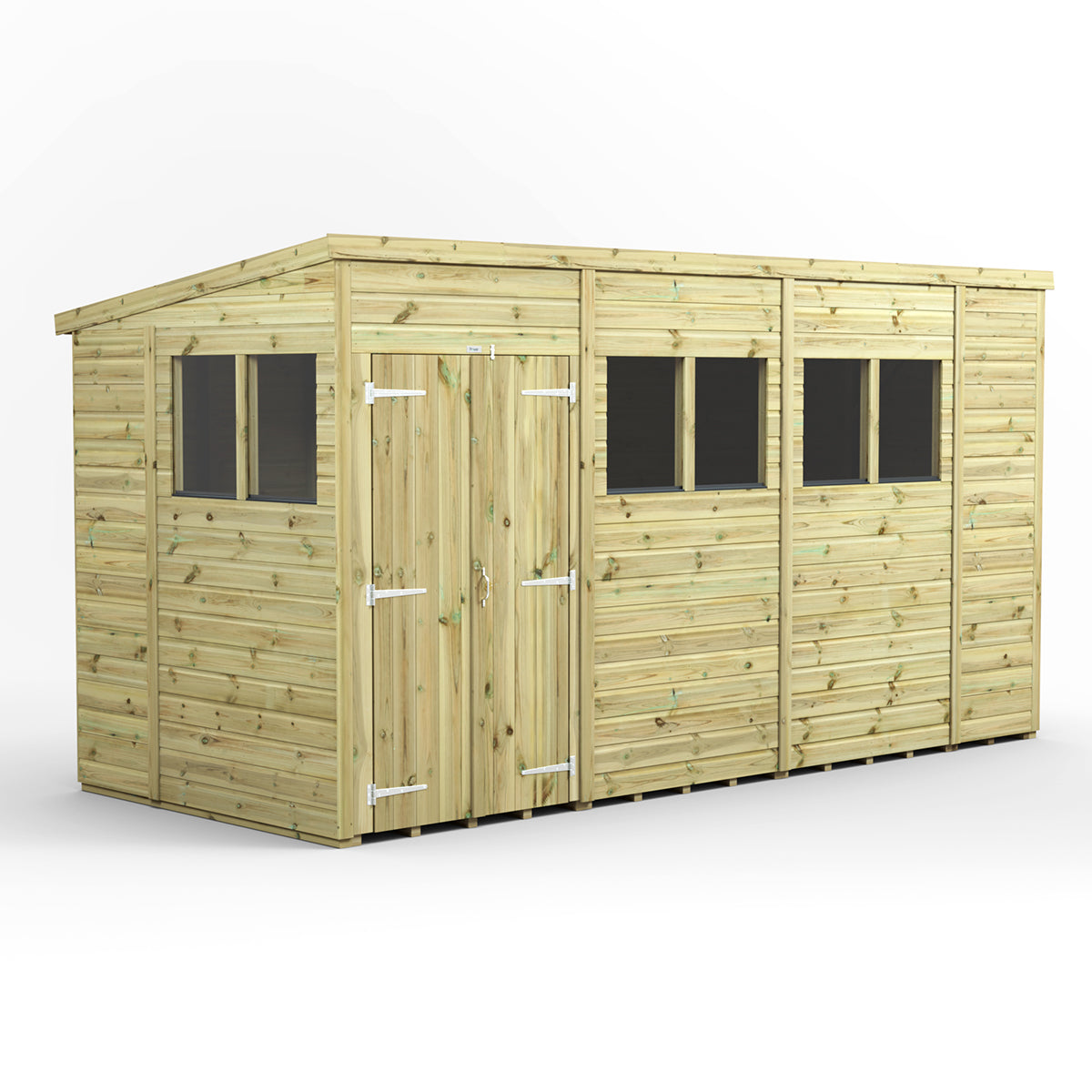 14x6 Power Premium Pent Shed