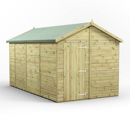 14x8 Power Premium Apex Shed