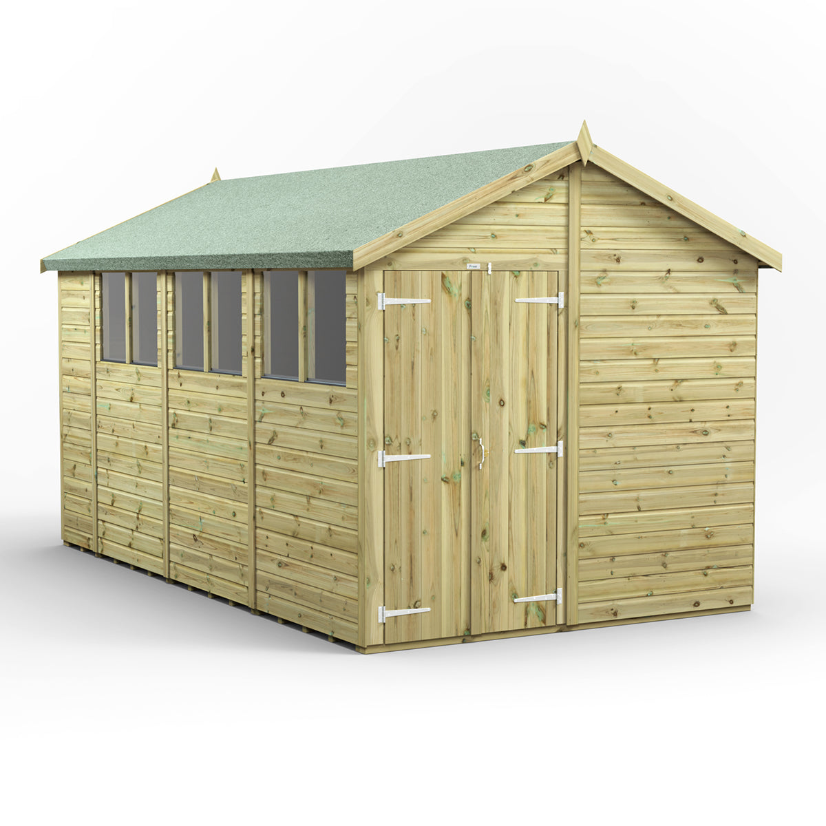 14x8 Power Premium Apex Shed