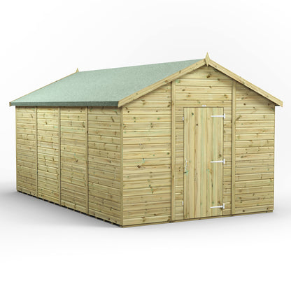 16x10 Power Premium Apex Shed