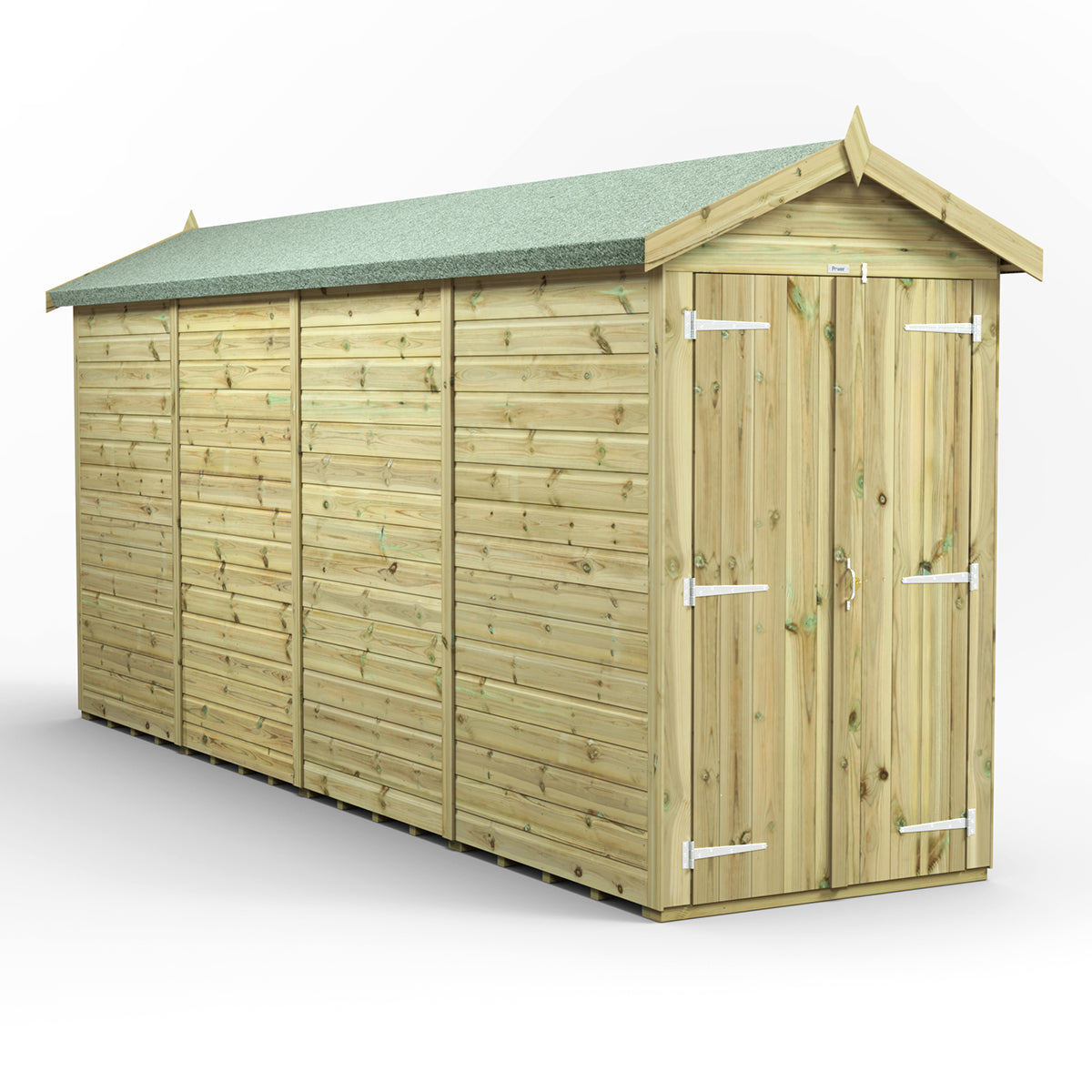 16x4 Power Premium Apex Shed