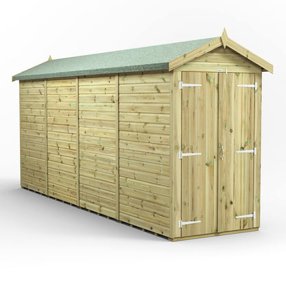 16x4 Power Premium Apex Shed