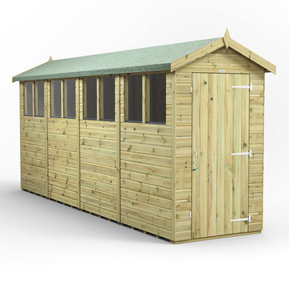 16x4 Power Premium Apex Shed