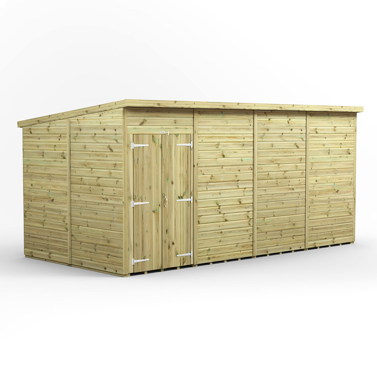 16x8 Power Premium Pent Shed