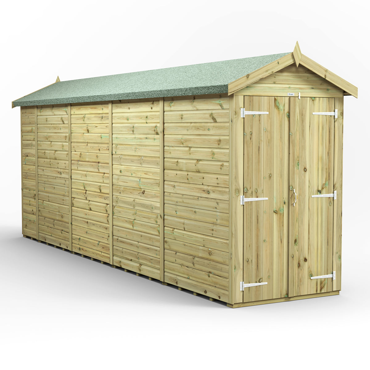 18x4 Power Premium Apex Shed