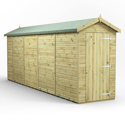 18x4 Power Premium Apex Shed