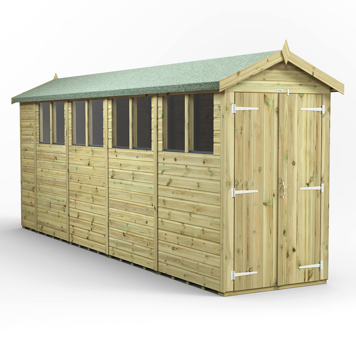 18x4 Power Premium Apex Shed