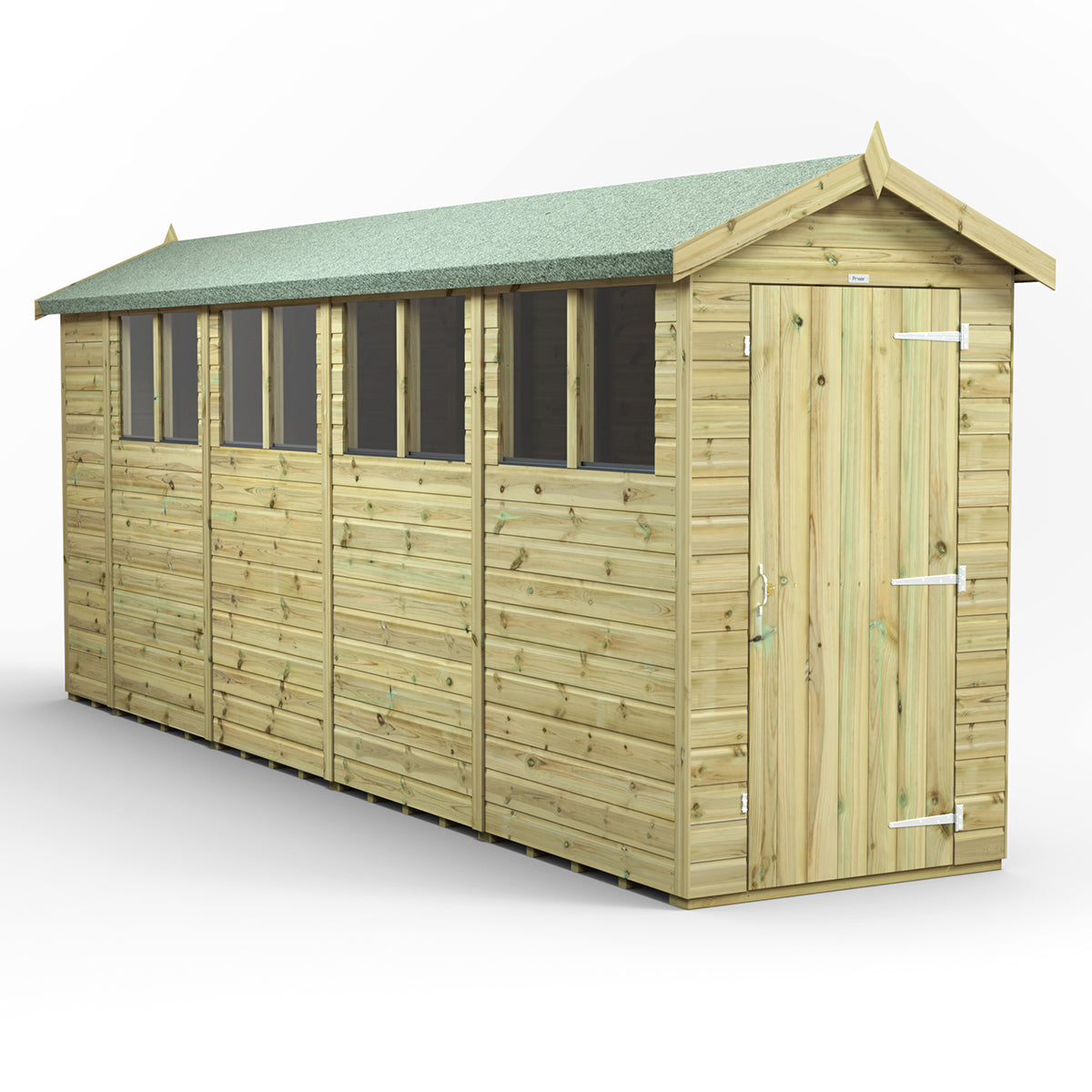 18x4 Power Premium Apex Shed