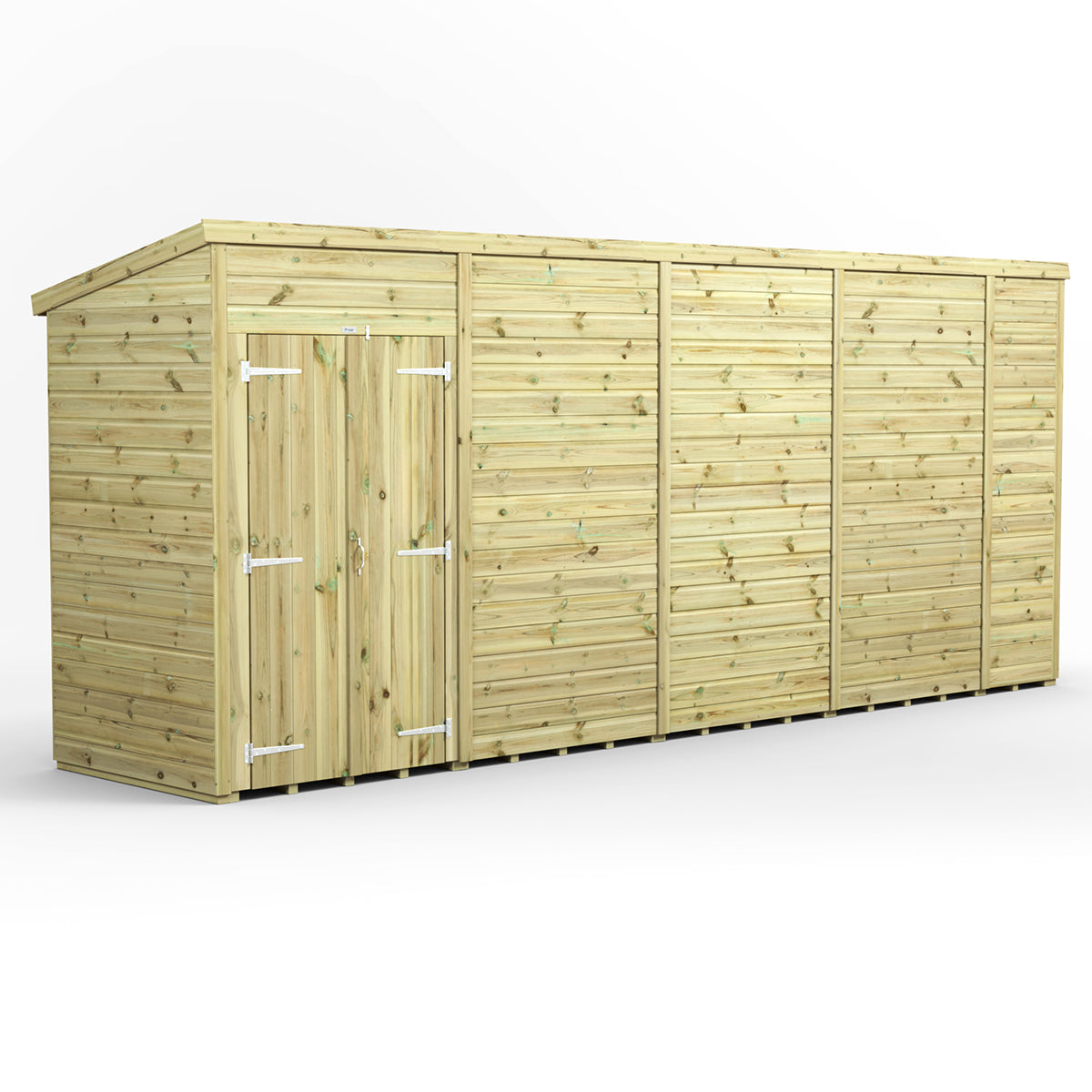 18x4 Power Premium Pent Shed