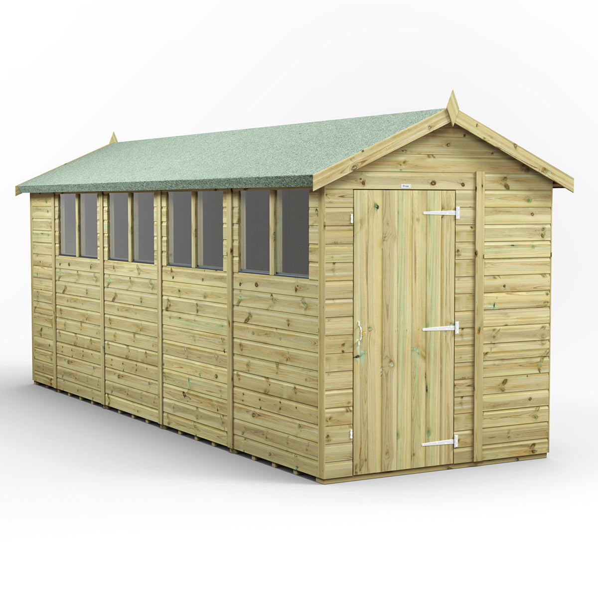 18x6 Power Premium Apex Shed