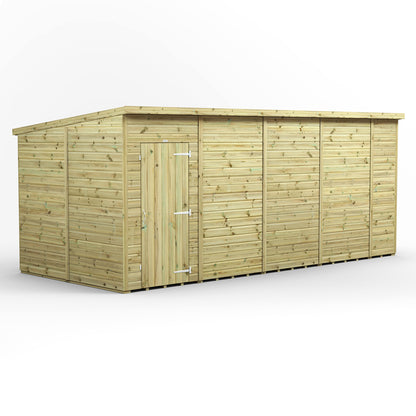 18x8 Power Premium Pent Shed