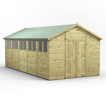 20x10 Power Premium Apex Shed