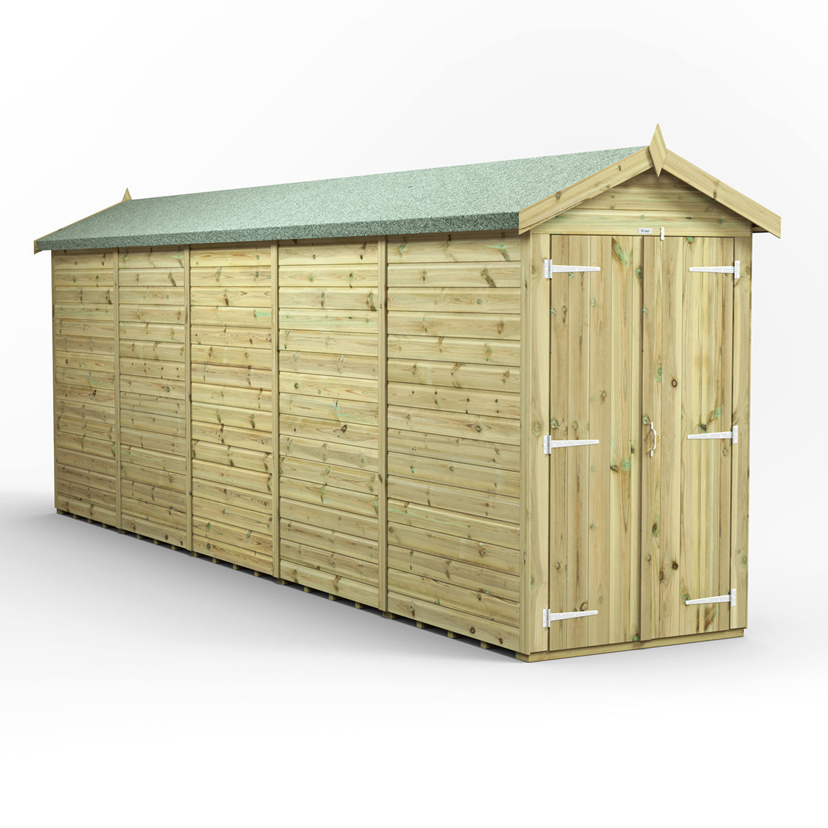 20x4 Power Premium Apex Shed