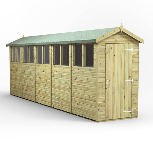 20x4 Power Premium Apex Shed