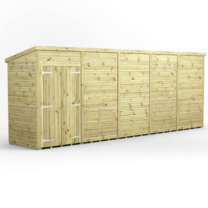 20x4 Power Premium Pent Shed