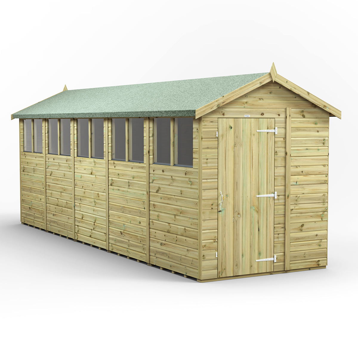 20x6 Power Premium Apex Shed