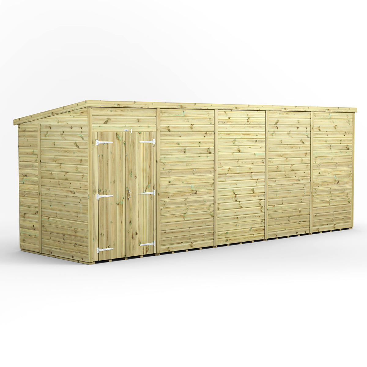 20x6 Power Premium Pent Shed