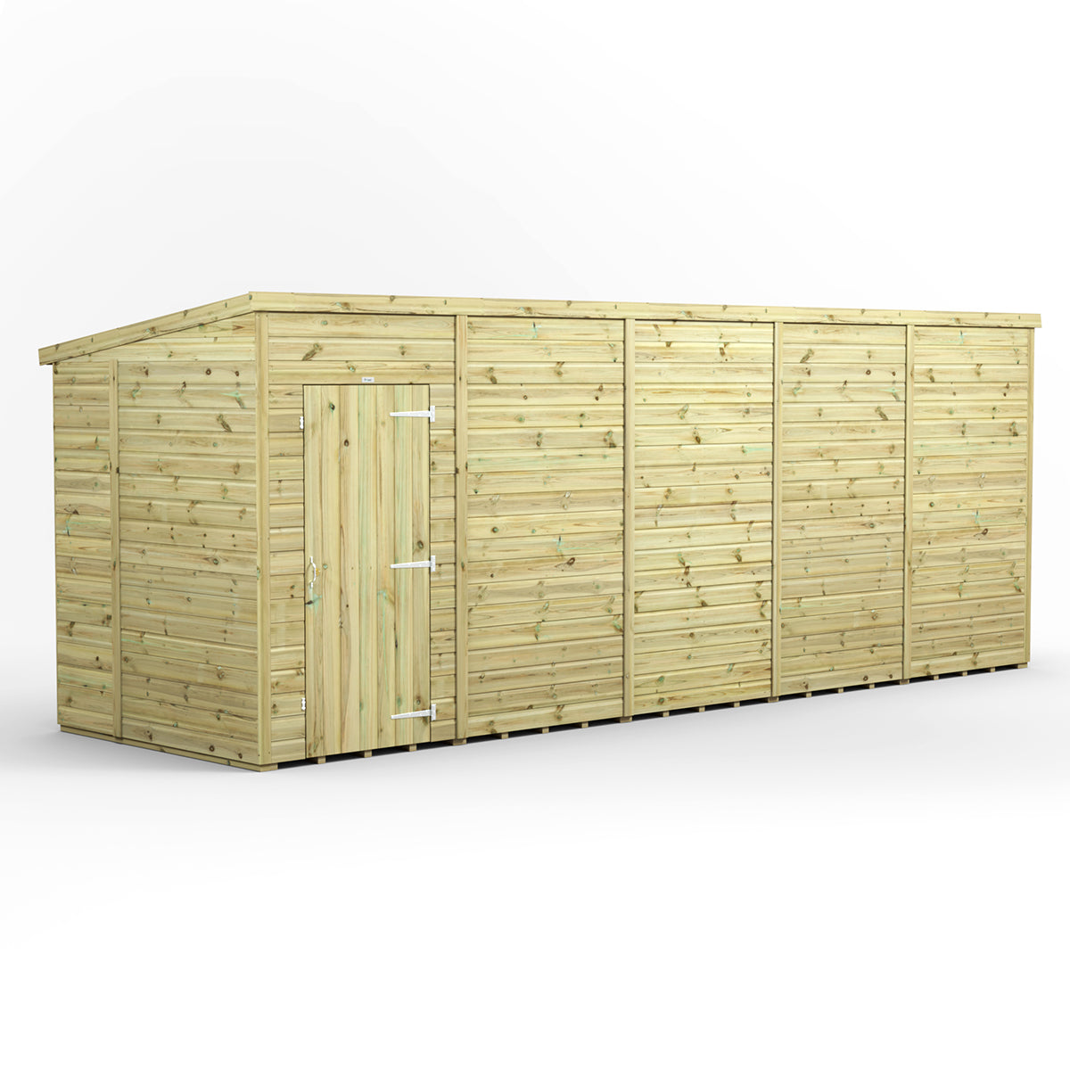 20x6 Power Premium Pent Shed