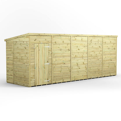 20x6 Power Premium Pent Shed