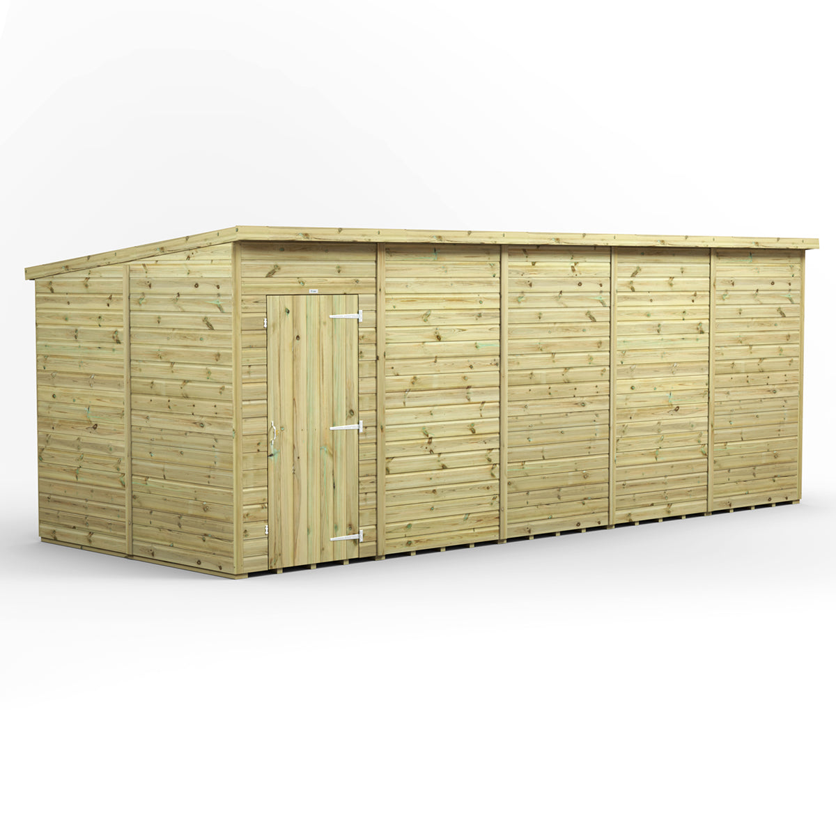 20x8 Power Premium Pent Shed