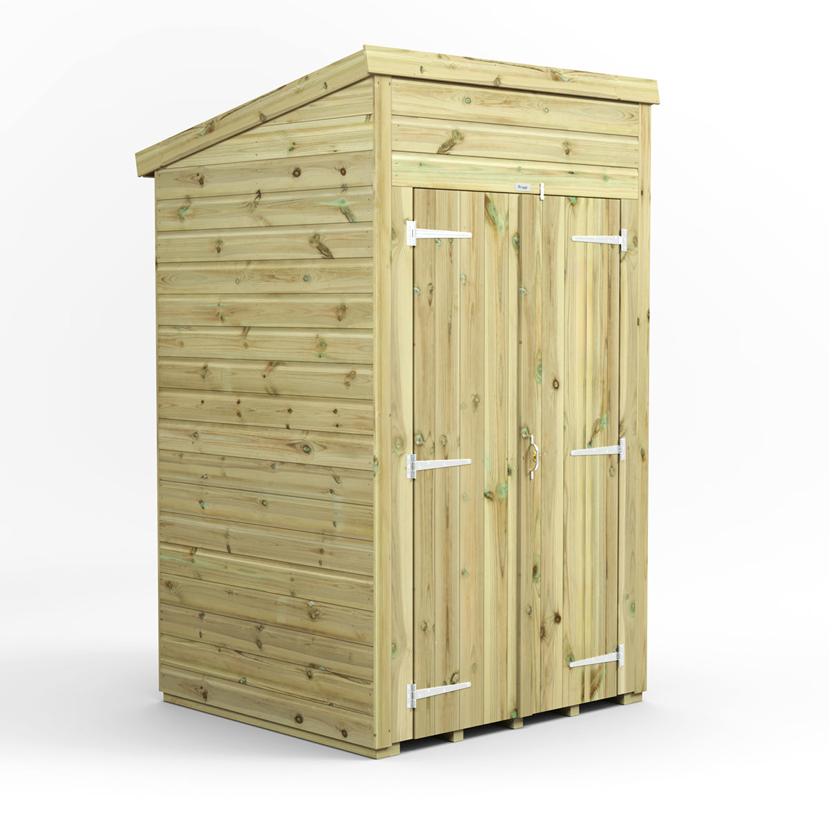 4x4 Power Premium Pent Shed