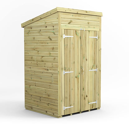 4x4 Power Premium Pent Shed