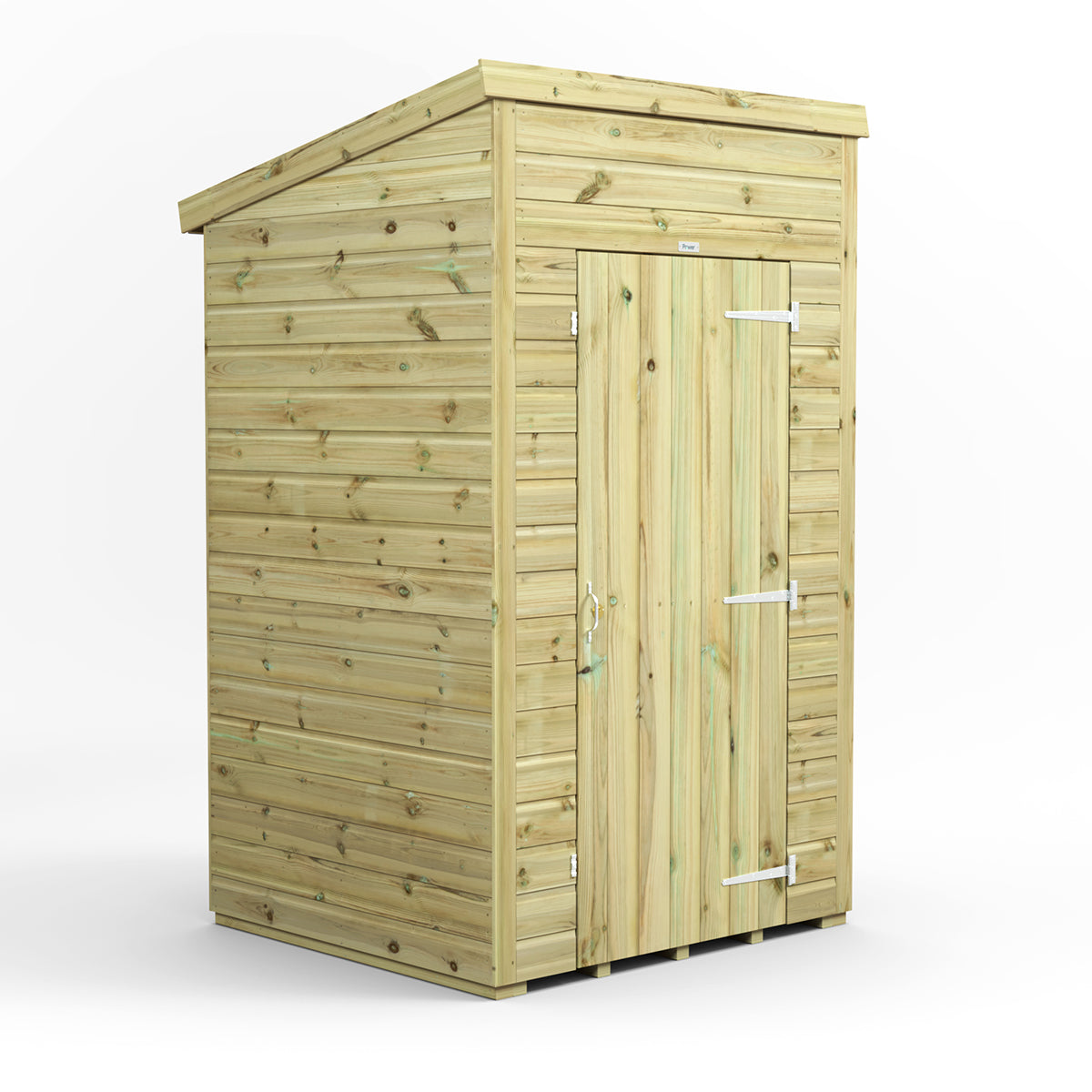 4x4 Power Premium Pent Shed