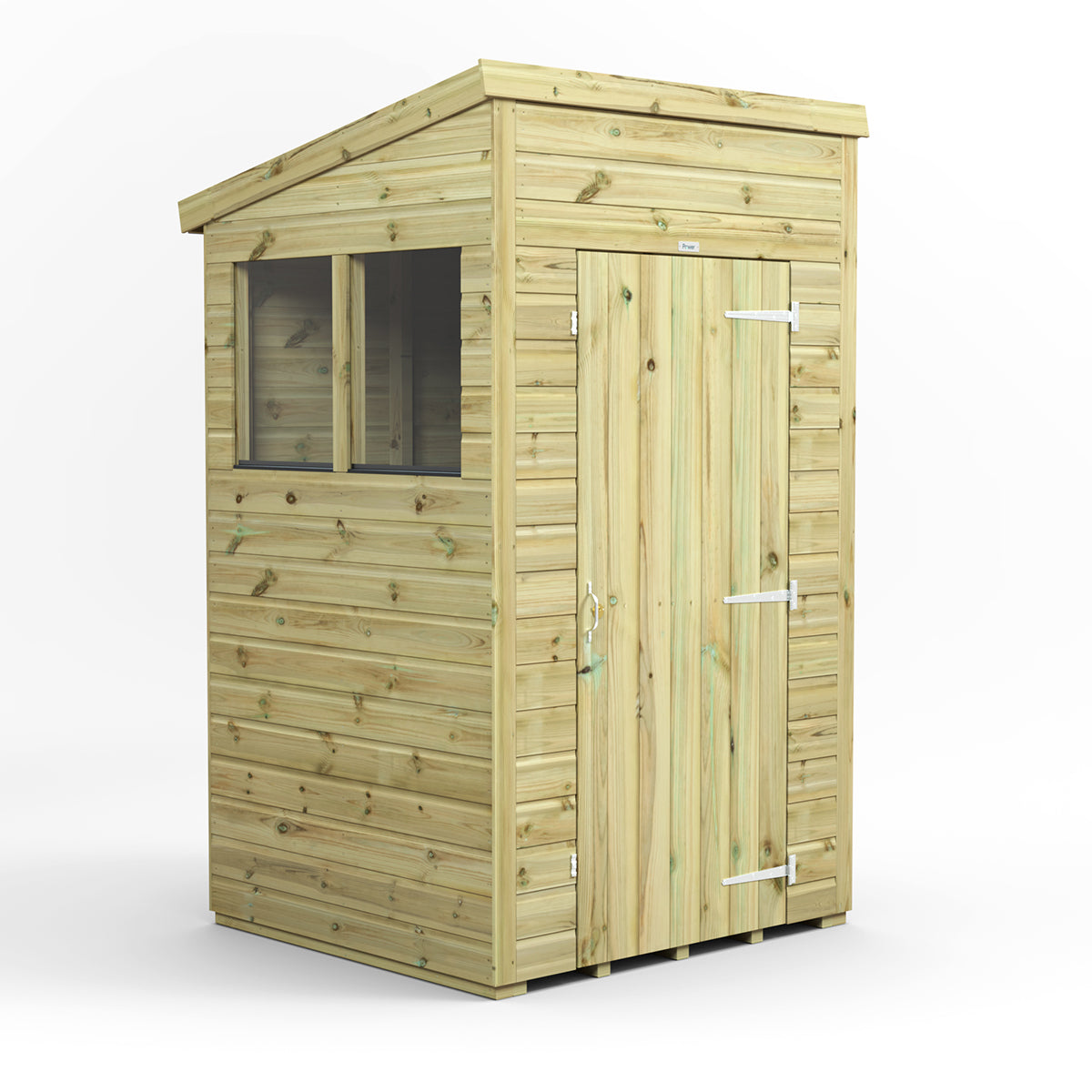 4x4 Power Premium Pent Shed