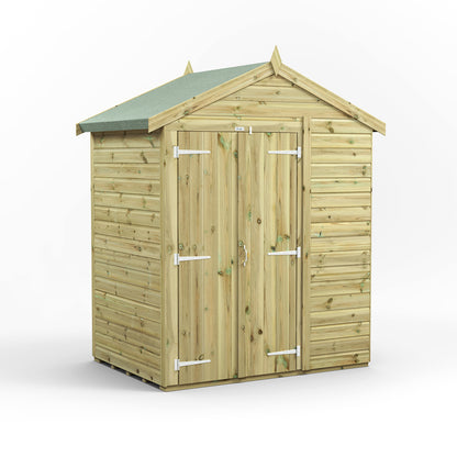 4x6 Power Premium Apex Shed