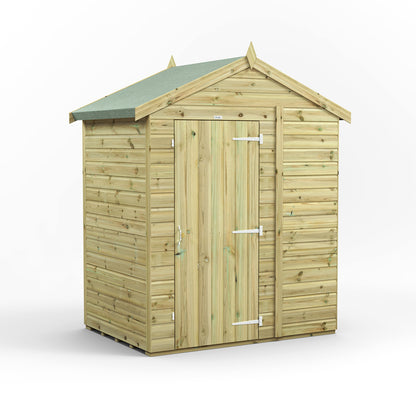 4x6 Power Premium Apex Shed