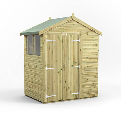 4x6 Power Premium Apex Shed