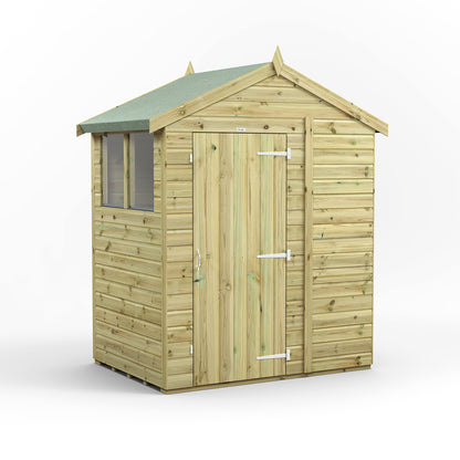 4x6 Power Premium Apex Shed